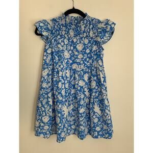 ODDY kids Blue and white A line dress Girl's‎ size XL